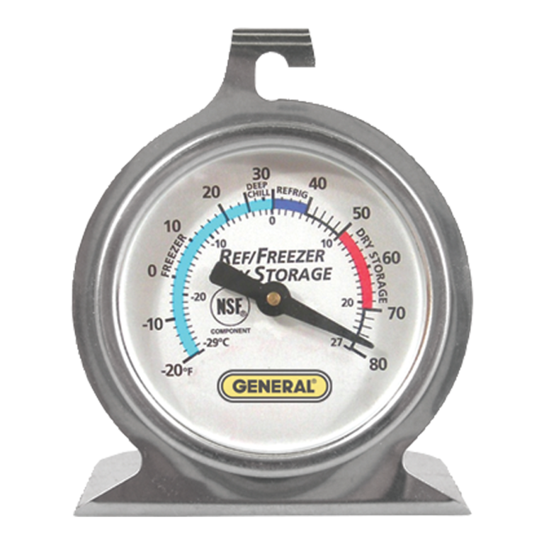 Refrigerator/Freezer Analog Thermometer ALLTEMP