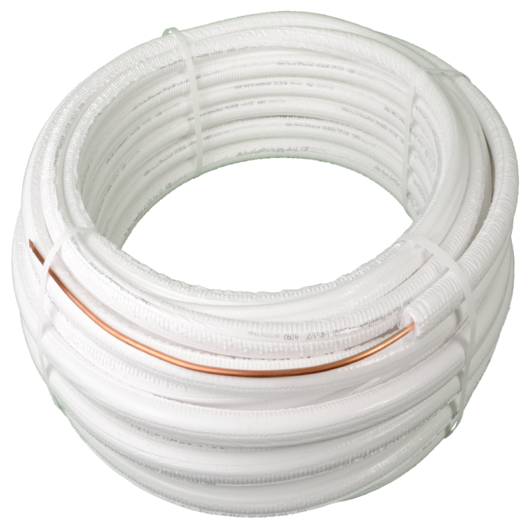 White Pipe PreInsulated Refrigerant Line ALLTEMP